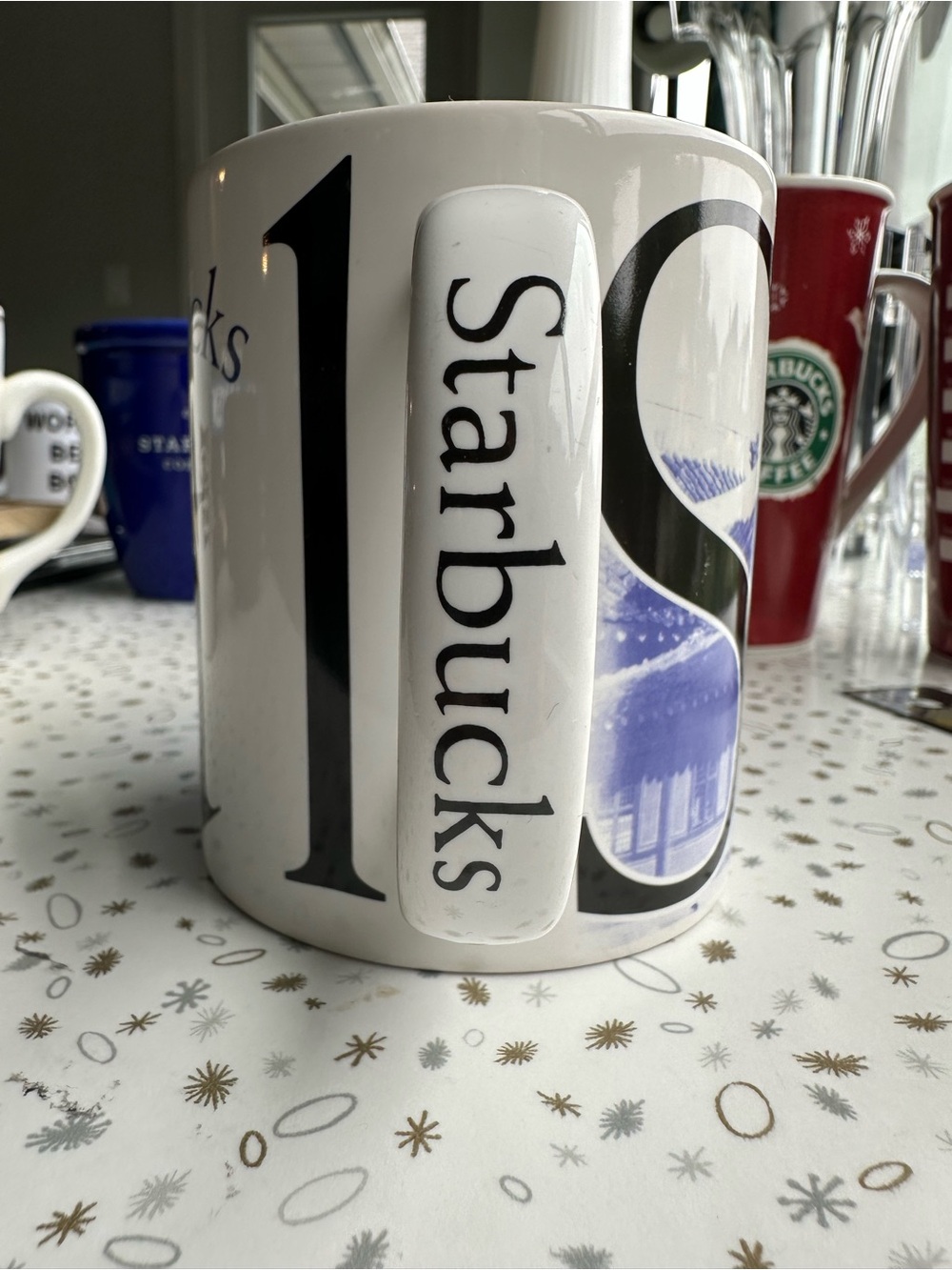 Vintage Starbucks City Mug Collector Series Seoul, Korea 2003